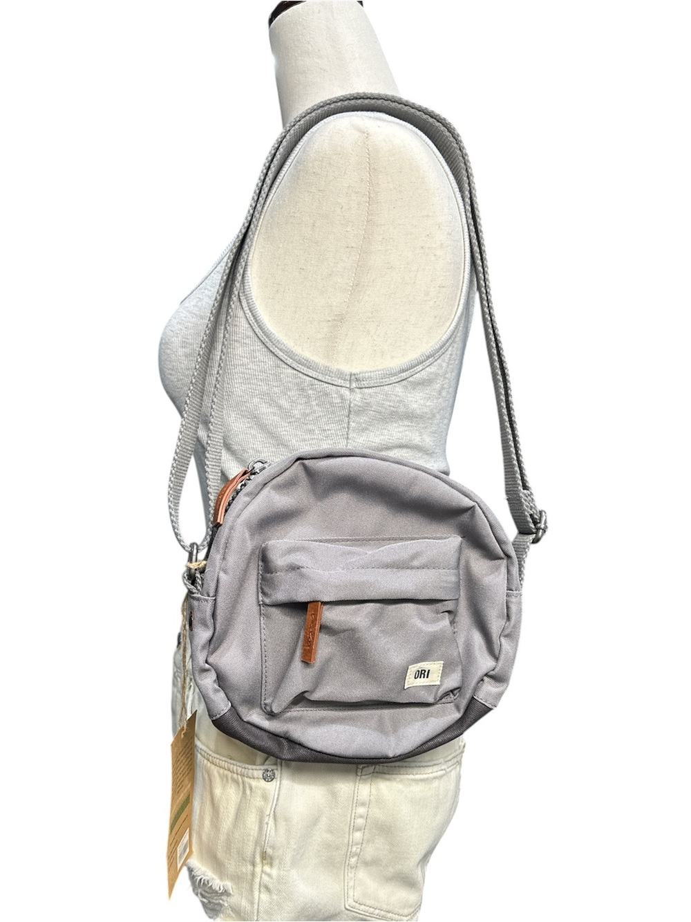Crossbody Bag ORI London Paddington Stormy Recycled Nylon - Picture 5 of 7